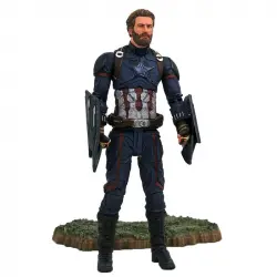 Marvel Select Capitán América Avengers Infinity War Figura Articulada 18cm
