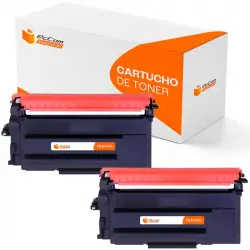 Pccom Essential Brother Tn3610xl Tóner Compatible Negro Pack 2