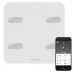Prixton Balance BC300 Báscula de Baño Bluetooth