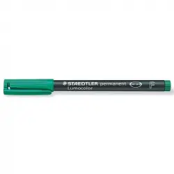 Staedtler Lumocor 318-5 Caja 10 Rotuladores Permanentes 0.6mm Verde