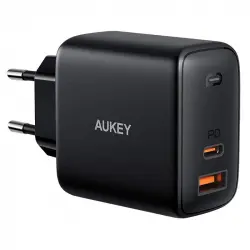 Aukey OMNIA Mix Cargador PD de Dos Puertos 65W