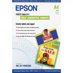 Epson Papel Autoadhesivo Especial A4 10 Unidades