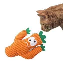 FurryFusion  de peluche de cactus para gatos - Naranja
