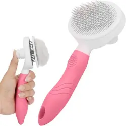 IntiMeg Cepillo suave para perros y gatos - Una pieza