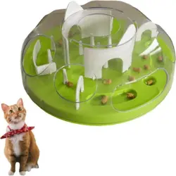 IntiMeg Comedero para gatos antitragantamiento - Una pieza