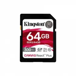 Kingston Canvas React Plus 64GB SD UHS-II Clase 10