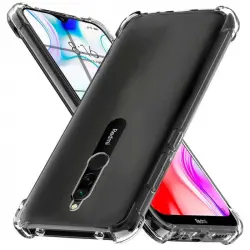 OcioDual Funda Silicona Esquinas Reforzadas Transparente para Xiaomi Redmi 8/8A