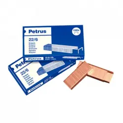Petrus Grapas 22/6 1000 Unidades Cobre