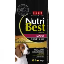 Picart Nutribest Adult Pollo y arroz 15 Kg.