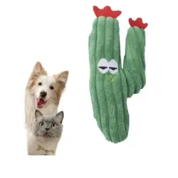 FurryFusion  de peluche de cactus para gatos - Verde