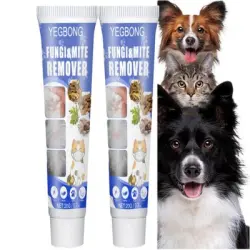 FurryFusion Paquete de 2 cremas antiácaros para perros - Artículo 2