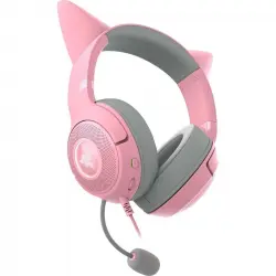 Kraken Kitty V2 Auriculares RGB Gaming Rosas