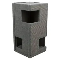 Rascador cueva para gatos color Gris