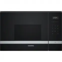 Siemens iQ500 BF525LMS0 Microondas Integrable 20L 800W Acero Inoxidable/Negro