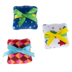 TIAKI cojines de Navidad para gatos - set de 3