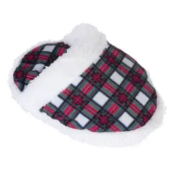 Zapatilla de Navidad de juguete para perro TIAKI - 18 x 12 x 9,5 cm (L x An x Al)