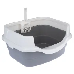 Arenero descubierto TIAKI Stormy  - Gris oscuro/blanco