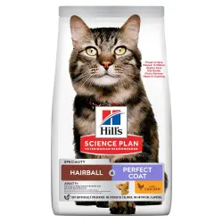 Hill's Science Plan Adult Hairball & Perfect Coat pollo - 3 kg