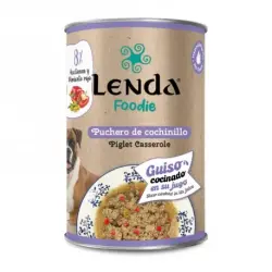 Lenda Puchero con Cochinillo Comida Húmeda para Perros, 12x400gr