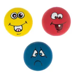 Pelotas de látex zooplus Basics para perros - Set de 3 (5 cm de diámetro cada una)