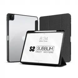 Subblim Clear Shock Case Funda Negra para iPad Pro 11" 2022/2021/2020