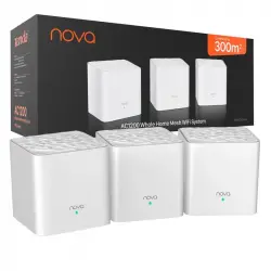 Tenda Nova MW3 Sistema WiFi Mesh Dual Band AC1200 Kit 3 Unidades