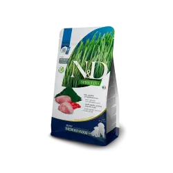 7Kg Farmina ND Spirulina pienso para cachorros medianos y grandes de Cordero