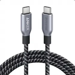 Anker Prime Cable USB-C a USB-C Cable Nylon Trenzado 240W 1.8m Gris