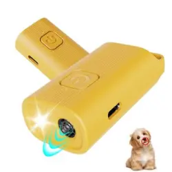 FurryFusion Mini repelente ultrasónico para perros - AMARILLO