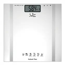 Jata Hogar 532 Báscula Digital Analizadora Corporal de Baño Máx. 180Kg Blanco