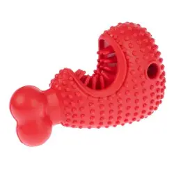 Muslo con mordisco TIAKI juguete para perros - 13 x 8 x 4 cm (L x An x Al)
