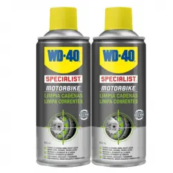 WD-40 Specialist Motorbike Pack 2 Spray Limpia Cadenas 400ml