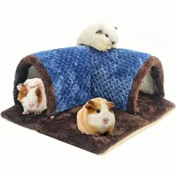 ZooVenture Túnel desmontable para animales pequeños - Azul