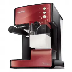 Breville Prima Latte Cafetera Automática 15 Bares Roja/Negra