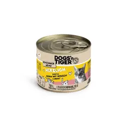 Dogs'n Tiger menú gourmet 6 x 200 g - Pollo con corazones