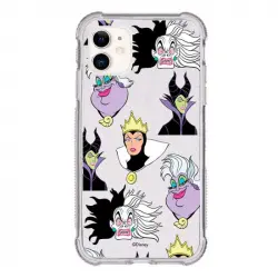 Funda Brillantina Oficial de Disney Villanas Patrón para iPhone 11