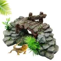 IntiMeg Puente de resina para acuario - Artículo 1