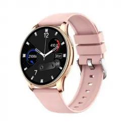 Karen M Km09 Smartwatch Bluetooth IP67 Rosa
