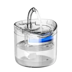 UAMLY Fuente de agua automática silenciosa para gatos - 1 pieza de 2 litros