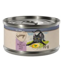 Feringa Cat Soup 12 x 70 g sopa para gatos - Pollo y atún