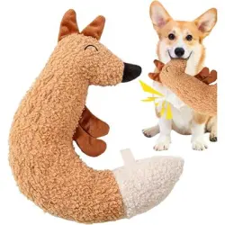 HausPets Peluche de gato y zorro -  crujiente para la dentición - Artículo 1