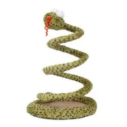 IntiMeg  de serpiente con resorte para gatos - Una pieza