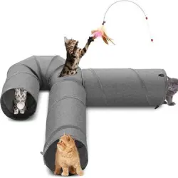 MCBOSON túnel de juegos para gatos - 1 unidad