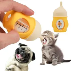 IntiMeg Biberón antiahogo de 20 ml para cachorros y gatitos - 20 ml