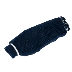 Jersey TIAKI Reflective Knit, azul oscuro para perros - aprox. 35 cm de largo de espalda