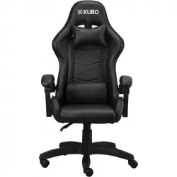 Kubo Silla Gaming Ergonómica con Reposacabezas Negro