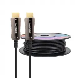 Nanocable Cable HDMI 2.1 AOC 8K Macho/Macho 80m Negro