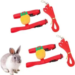 Pawffee Arnés para animales pequeños: correa ajustable facilitar paseos - 1 pieza