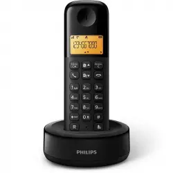 Philips D1601B/34 Teléfono Inalámbrico Negro