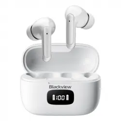 Blackview Airbuds 8 Auriculares Bluetooth con Cancelación Activa de Ruido Blancos